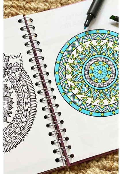 Bu Işıltılı Hayatı Ben Seçtim Tasarımlı Spiralli Sticker'lı Tarihsiz Konuşan Ajanda Haftalık Planlayıcı fırsatları