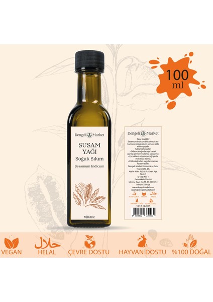 Susam Yağı 100 ml