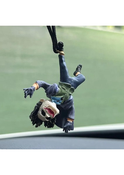 Joker Araba Reçine Kolye Yaratıcı Araba Dikiz Aynası Karikatür Charm Figür