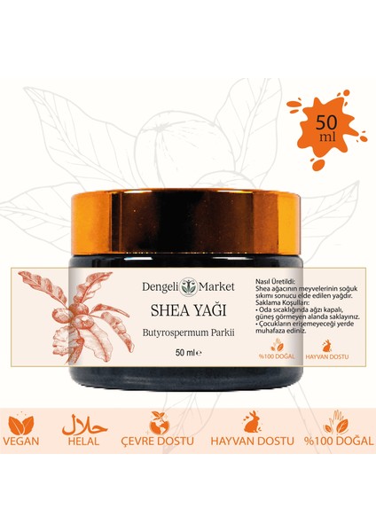 Shea Yağı 50 ml