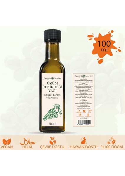 Üzüm Çekirdeği Yağı / 100 ml
