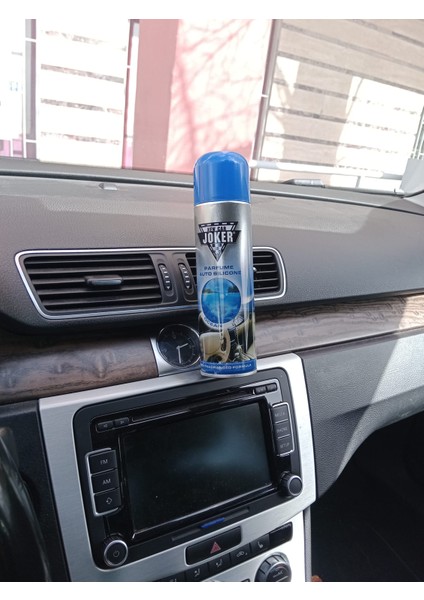 Joker Torpido Deri Plastik Için Parlatıcılı Silikon Oto Kokusu Parfüm Sprey Çilek ve Okyanus Kokulu 200 ml 2 Adet