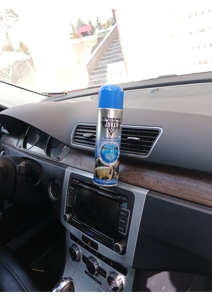 Joker Torpido Deri Plastik Için Parlatıcılı Silikon Oto Kokusu Parfüm Sprey Çilek ve Okyanus Kokulu 200 ml 2 Adet
