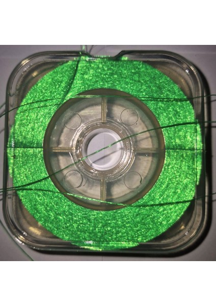 Organze Ip Çapari Ipi Ultraviyole Uv Neon Açık Yeşil Makara