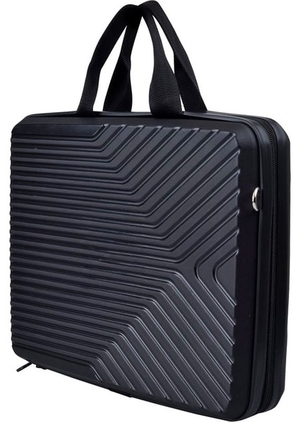 Laptop Çantası - Evrak Çantası - Waterproof Laptop Çantası - Sert Notebook Çantası - Sert Kabuklu Laptop El Çantası 15.6 Inç