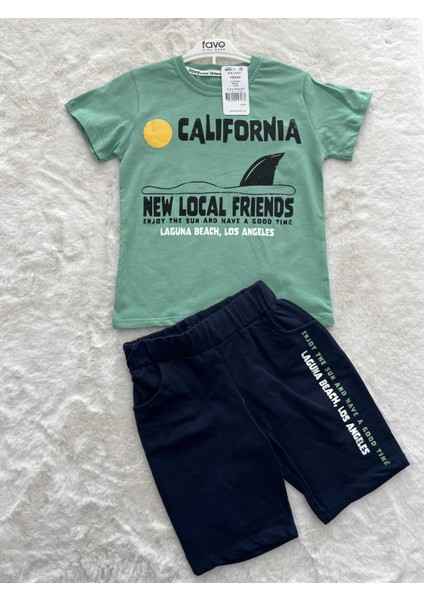 California Şortlu Ikili Takım