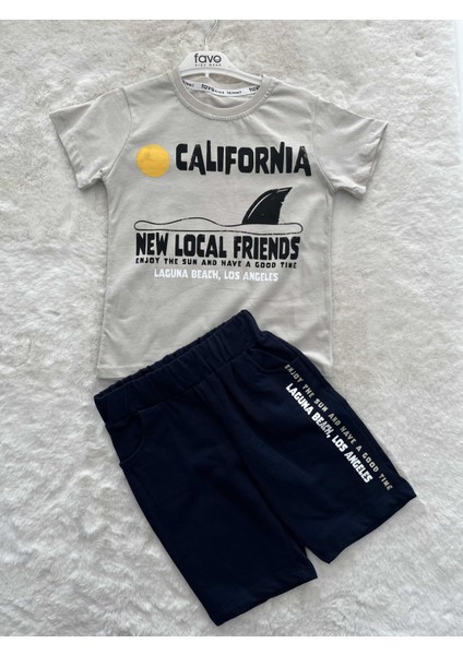 California Şortlu Ikili Takım