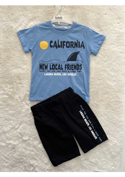 California Şortlu Ikili Takım