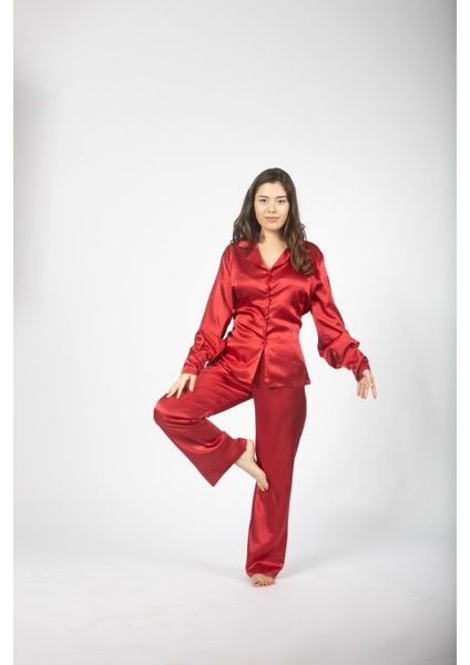 Saten Korse Detaylı Alt-Üst Pijama Takım fiyatları
