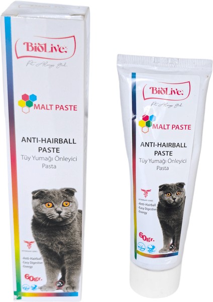 Biolive Antihairball Paste 60GR