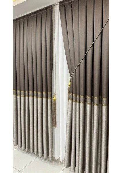 PANO FON HİLAL CAPPUCCİNO-GRİ-ALTIN ( TEK KANAT) modelleri