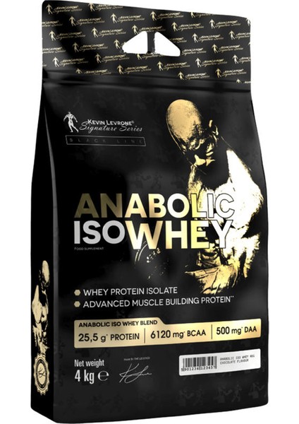 Anabolic Isolate(Izole) Whey Protein 4 kg - 133 Servis