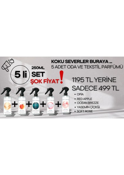 5'li Oda ve Tekstil Koku Seti-1