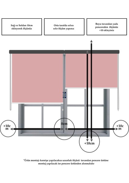 Yüksek Kalite Alüminyum Malzeme, Açık Pembe Renk Stor, Mekanize, Stor Perde indirimleri