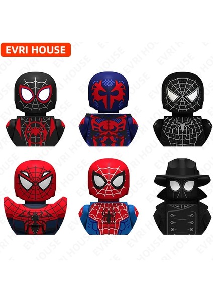 XP118 Süper Kahraman Aksiyon Figürleri Peter Parker Mini Tuğla Gwen Stacy Miles Morales Disney Oyuncak Inşaat Blokları Çocuklar Için (Yurt Dışından) fiyatları