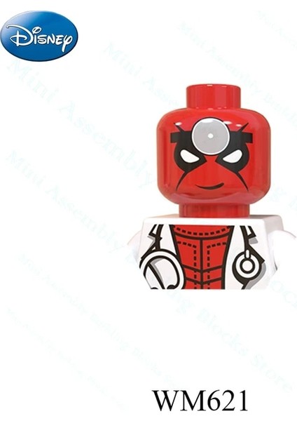 WM621 Disney Yapı Taşlarımini Bloklar Kaptan Amerika Demir Adam Doktor Strange Deadpool Mini Tuğla Aksiyon Figürleri Çocuklar Mini Oyuncaklar 1 (Yurt Dışından)