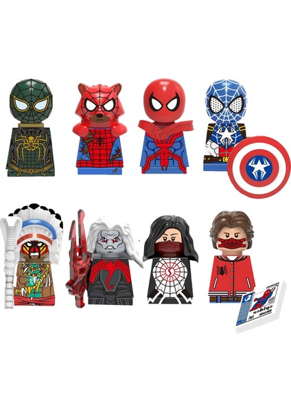 1058 Disney Süper Kahraman Zehiri Akbaba Dıy Mini Oyuncak Eylem Diyagramı Kombinasyonu Eğitici Yapı Taşı Çocuk Oyuncak Hediye (Yurt Dışından)