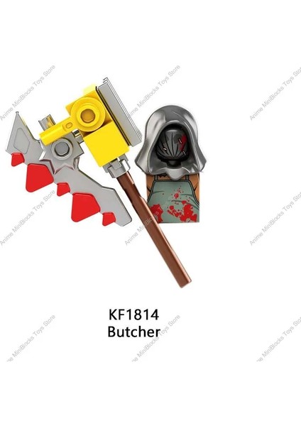 KF1829 KF6173 Cadılar Bayramı Yapı Taşları Korku Jack Ripper Kasap Jason Ölüm Leatherface Karikatür Mini Figürler Aksiyon Oyuncak Tuğla Çocuklar (Yurt Dışından)