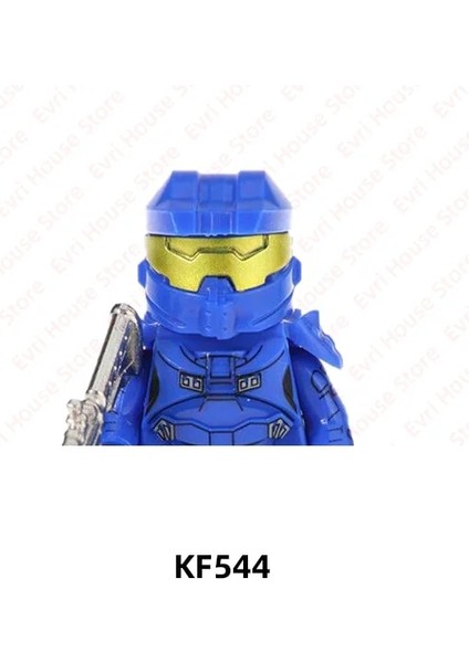 KF549 Oyun Serisi Aksiyon Figürleri Halo Mini Tuğla Master Chief Doll Yapı Taşları Moc Dıy Oyuncaklar Çocuklar Için Birleştirin (Yurt Dışından) fırsatları