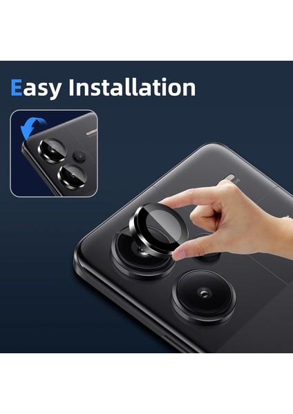 Xiaomi Redmi Note 13 4g Uyumlu Kamera Koruyucu Görüntü Kalitesini Bozmaz Dayanıklı Safir Lens fiyatları