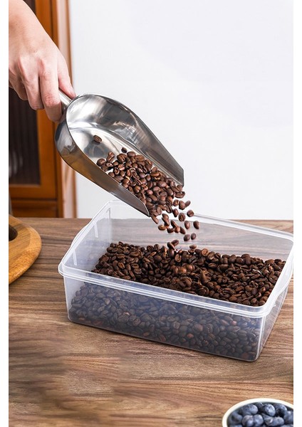 Çelik 19 cm Düz Taban Baharat Kuruyemiş Bakliyat Erzak Küreği CIN984 fiyatları