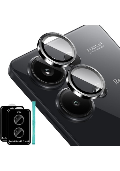 Xiaomi Redmi Note 13 Pro 5g Uyumlu Kamera Koruyucu Görüntü Kalitesini Bozmaz Dayanıklı Safir Lens