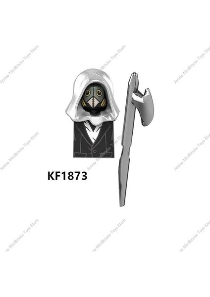 KF1873 WM2565 WM2565A Testere Adam Testere Şeytan Pochita Anime Tuğla Bebekler Mini Figürler Eylem Oyuncaklar Yapı Taşları Hediyeler Birleştirin (Yurt Dışından)