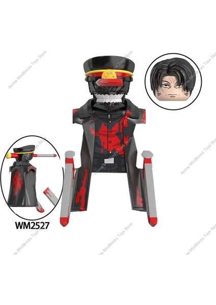 KF1873 WM2565 WM2565A Testere Adam Testere Şeytan Pochita Anime Tuğla Bebekler Mini Figürler Eylem Oyuncaklar Yapı Taşları Hediyeler Birleştirin (Yurt Dışından)