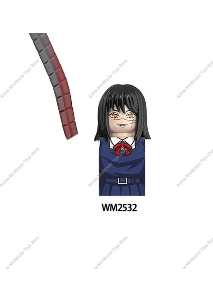 WM2532 WM2565 WM2565A Testere Adam Testere Şeytan Pochita Anime Tuğla Bebekler Mini Figürler Eylem Oyuncaklar Yapı Taşları Hediyeler Birleştirin (Yurt Dışından)