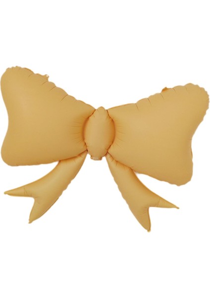 Alüminyum Film Partisi Romantik Hediye Çok Yönlü Modern Yay Balon Sarı (Yurt Dışından) fiyatları