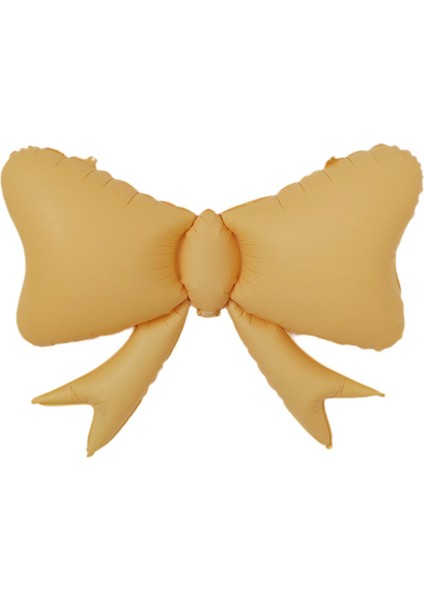 Alüminyum Film Partisi Romantik Hediye Çok Yönlü Modern Yay Balon Sarı (Yurt Dışından) fırsatları