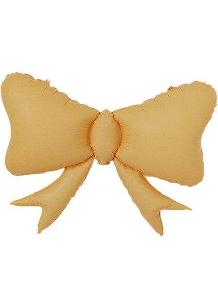 Alüminyum Film Partisi Romantik Hediye Çok Yönlü Modern Yay Balon Sarı (Yurt Dışından) indirimleri