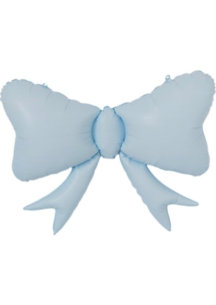 Alüminyum Film Doğum Günü Hediye Prop Çok Fonksiyonlu Modern Yay Balon Mavisi (Yurt Dışından)