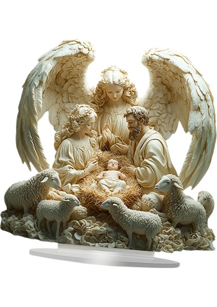 Akrilik Aile Dekor Ideal Hediye 2d Ev Şömine Köşesi Için Düz Iş (Yurt Dışından) fırsatları