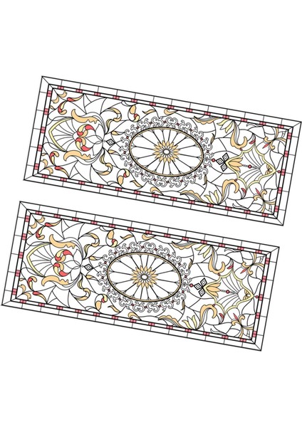 2pcs Çıkartmaları, Odası Yurt Için Dekoratif Çıkartmaları (Yurt Dışından) fırsatları