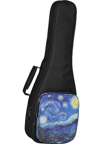 Ukulele Konser Çantası Kalın Iklı Portatif Sırt Çantası Konseri 21 Inç (Yurt Dışından)