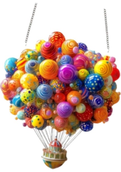 2d Sı Balonları Asılı Dekorasyon 18X20CM Dekoratif Akrilik (Yurt Dışından) fiyatları