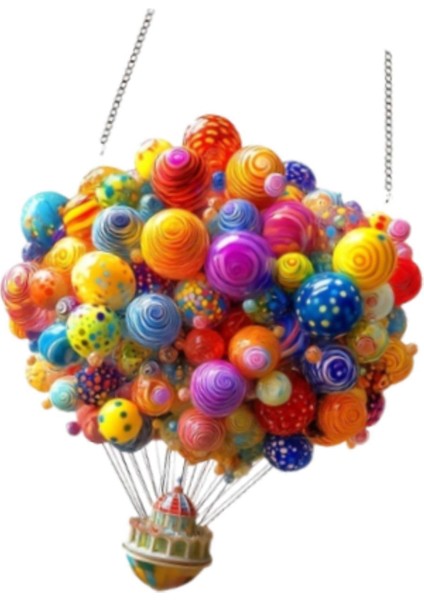 2d Sı Balonları Asılı Dekorasyon 18X20CM Dekoratif Akrilik (Yurt Dışından) fırsatları