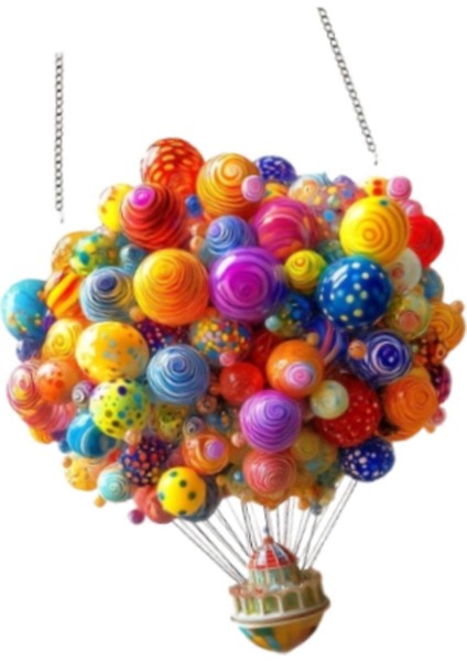 2d Sı Balonları Asılı Dekorasyon 18X20CM Dekoratif Akrilik (Yurt Dışından) indirimleri