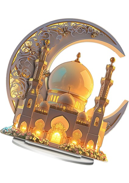 Ramazan Dekor Centerpiece Üstü Süsleme Iç Festivali (Yurt Dışından)