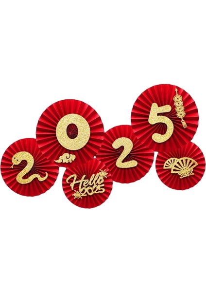 6x 2025 Çin Yılı Kağı Süslemeleri Kutlama Tv A (Yurt Dışından) indirimleri