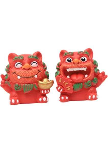 Festivali Heykeli Mini Reçine Heykel Kırmızı (Yurt Dışından) modelleri