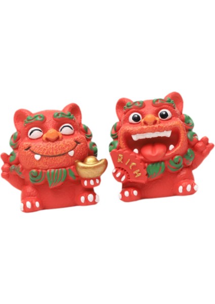 Festivali Heykeli Mini Reçine Heykel Kırmızı (Yurt Dışından) indirimleri