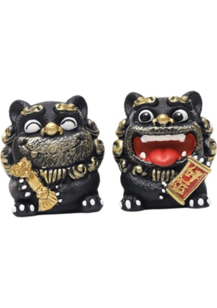 2 Küçük Fortune Heykelleri Şınma Hediye Dekorasyon (Yurt Dışından) modelleri