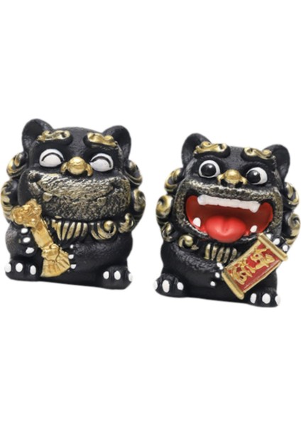 2 Küçük Fortune Heykelleri Şınma Hediye Dekorasyon (Yurt Dışından) fırsatları