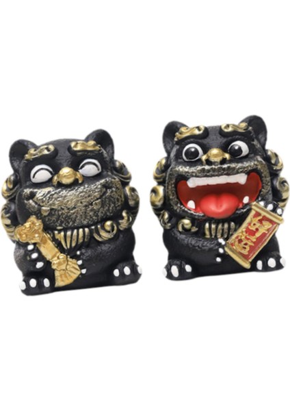 2 Küçük Fortune Heykelleri Şınma Hediye Dekorasyon (Yurt Dışından) indirimleri