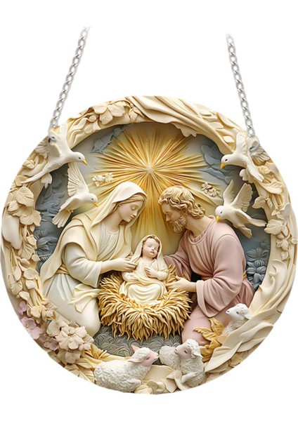 Doğuş Sahnesi Süsleme Doğuş Noel Süs Zanaat Iğuş Sahnesi (Yurt Dışından) fiyatları