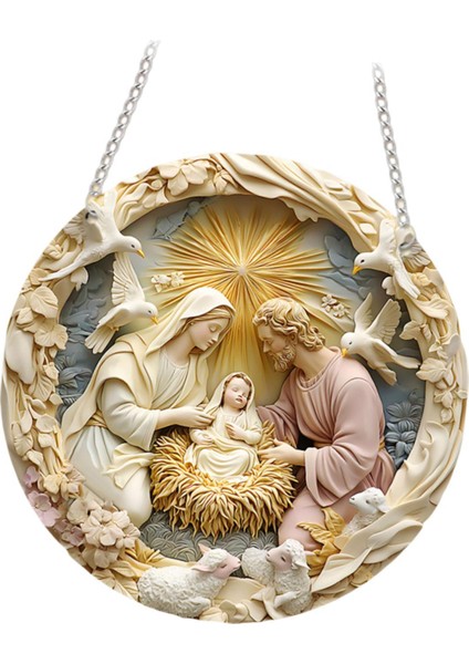 Doğuş Sahnesi Süsleme Doğuş Noel Süs Zanaat Iğuş Sahnesi (Yurt Dışından) fırsatları