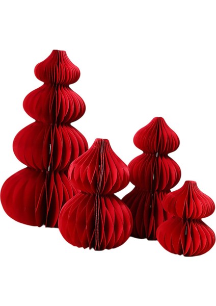 4 2025 Çin Yılı Kırmızı Origami Craft Üstü Üstü Süsleme Kartsız Dolaplar Için (Yurt Dışından)