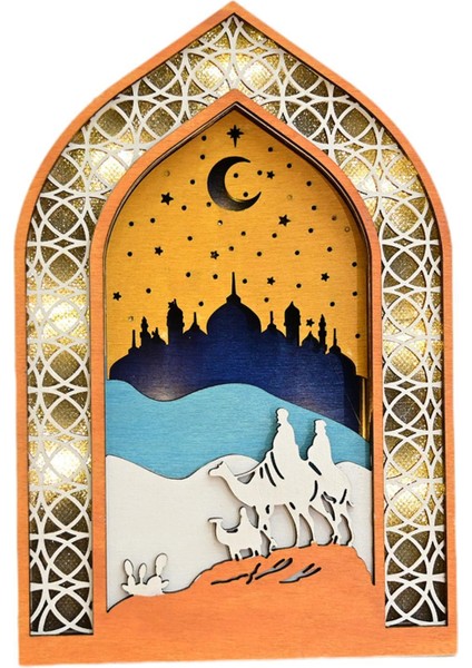 Ahşap Ramazan Dekorasyon Ev Dekorasyonları Ş Hediye A (Yurt Dışından)